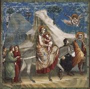 GIOTTO di Bondone Flight into Egypt china oil painting reproduction